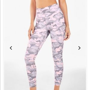 Fabletics High Waisted Camo Tights